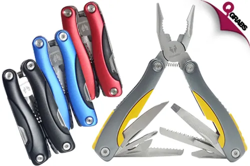 From QR45, Get the Job Done with a 9-in-1 Multi-Tool - Choose from 4 Hard-Working Colors! (Up to QR198 Value)